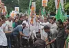Pakur News: नीट विवाद और छात्रों पर लाठीचार्ज के विरोध में झामुमो ने निकाला आक्रोश मार्च