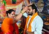 Deoghar News: महामंडलेश्वर राजेश्वरी नंद गिरी के सेवा शिविर पहुंचे भोजपुरी सुपरस्टार अरविंद अकेला ‘कल्लू’