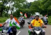 Pakur News: महेशपुर में गूंजे भारत माता की जय और वंदे मातरम् के नारे, भाजपा ने निकाली तिरंगा यात्रा