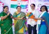 महिला कांग्रेस के सावन महोत्सव में शामिल हुईं मंत्री दीपिका पांडेय सिंह