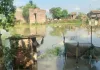 Sahibganj News: उधवा में गंगा का कहर, शांति मोड़ तक पहुंचा बाढ़ का पानी; सड़क पर 3 फीट पानी