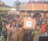 सीआरपीएफ जवान सुजीत का हुआ अंतिम संस्कार, अंतिम दर्शन को उमड़ा लोगों का हुजूम