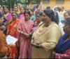 Sahibganj News: बकाया मानदेय और पोषाहार भुगतान को लेकर साहिबगंज में आंगनबाड़ी सेविकाओं का प्रदर्शन