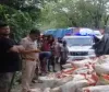 Koderma News: घाटी के नौवां माइल में ब्रेक फेल होने से चावल लदा ट्रक दुर्घटनाग्रस्त