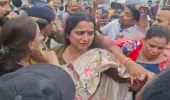 नामांकन के तुरंत बाद वीणा मानवी की गिरफ्तारी पर सियासत तेज, तेज प्रताप बोले- राजनीतिक साजिश