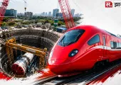 Mumbai-Ahmedabad Bullet Train: 350 टन का विशाल कटरहेड उतरा, भारत की पहली अंडरसी रेल सुरंग की ओर बड़ा कदम