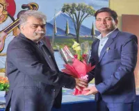 मंजुला शर्मा मेमोरियल अकादमी डोमचांच में नए प्राचार्य बने अभिषेक कुमार पांडेय