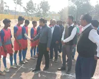 किरण पब्लिक स्कूल गिरिडीह में बिरसा मुंडा फुटबॉल अकादमी का भव्य उद्घाटन