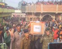 सीआरपीएफ जवान सुजीत का हुआ अंतिम संस्कार, अंतिम दर्शन को उमड़ा लोगों का हुजूम