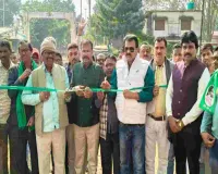 जमुआ में झामुमो प्रखंड कार्यालय का उद्घाटन, शीर्ष नेताओं की मौजूदगी में कार्यक्रम सम्पन्न