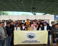 Ranchi News : दावोस से लौटे झारखण्ड चैम्बर का प्रतिनिधिमंडल, रांची एयरपोर्ट पर हुआ भव्य स्वागत