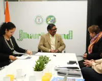 दावोस में मुख्यमंत्री हेमंत सोरेन का ब्लूमबर्ग एशिया-पैसिफिक से संवाद, झारखंड के 25 वर्षीय विकास विज़न पर चर्चा