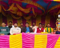 पाकुड़ के अमड़ापाड़ा में पाँच दिवसीय क्रिकेट टूर्नामेंट का भव्य उद्घाटन