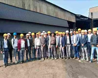 Giridih News : स्कॉलर बीएड कॉलेज के प्रशिक्षुओं ने किया सलूजा स्टील प्लांट का भ्रमण