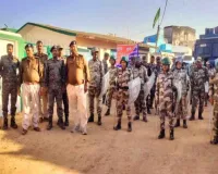 Hazaribagh News : बुढ़वा महादेव महाशिवरात्रि को लेकर पुलिस का मॉक ड्रिल और फ्लैग मार्च