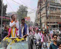 हजारीबाग में मेयर प्रत्याशी सरफराज अहमद का शक्ति प्रदर्शन, 400 बाइकों का काफिला