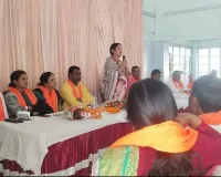 अन्नपूर्णा देवी और नागेंद्र महतो ने शोभा देवी के लिए मतदान की अपील की