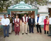 नगर निकाय चुनाव को लेकर जिला निर्वाचन पदाधिकारी एवं पुलिस अधीक्षक ने संवेदनशील मतदान केंद्रों का किया निरीक्षण