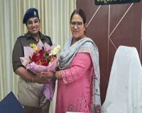 Palamu News : आयुक्त कुमुद सहाय से एसपी रीष्मा रमेशन ने की शिष्टाचार मुलाकात