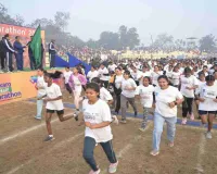 बोकारो हॉफ मैराथन में देशभर से पहुंचे 5800 धावकों ने दिखाया जोश और दमखम  