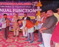 प्लानेट पब्लिक स्कूल के वार्षिक उत्सव में मुख्य अतिथि बने निपु सिंह