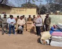 नकली विदेशी शराब फैक्ट्री का उद्भेदन, 1800 बोतल शराब व 900 लीटर स्पिरिट जब्त