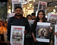 लखनऊ के अलग-अलग चौराहों पर NGO व पशु अधिकार कार्यकर्ताओं का रोज़ाना विरोध प्रदर्शन, अनशन का ऐलान