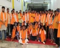 श्री चैती दुर्गा पूजा मंदिर में हुई बैठक, नंद किशोर सिंह चंदेल फिर चुने गए अध्यक्ष