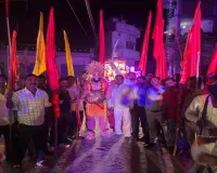 Palamu News : रामनवमी के अवसर पर शाहपुर में भव्य मंगलवारी जुलूस, जयकारों से गूंजा नगर