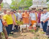 Jamshedpur News: सनातन सदन और गोसेवा केंद्र का भूमिपूजन, सरयू राय की बड़ी पहल