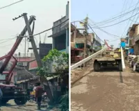 Sahebganj News : पहली ही आंधी-बारिश में चरमराई विद्युत व्यवस्था, बिजली गुल से लोगों को भारी परेशानी