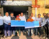 Dhanbad News : झरिया मास्टर प्लान के तहत दो विस्थापित परिवारों को मिला नया घर