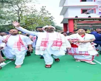 हेमन्त सोरेन ने सिरमटोली सरना स्थल में की सरहुल पूजा, दी शुभकामनाएं