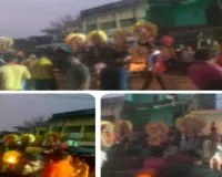 Sahebganj News: श्रद्धालुओं ने नम आंखों से दी मां को विदाई, कोटालपोखर में श्रद्धा व उल्लास का माहौल