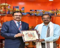 Ranchi News : एसबीयू महानिदेशक की इसरो अध्यक्ष से मुलाकात, शोध सहयोग पर चर्चा