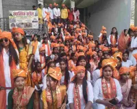 Palamu News: दुर्गा वाहिनी का भव्य पथ संचलन, हजारों मातृशक्तियों ने किया शक्ति प्रदर्शन