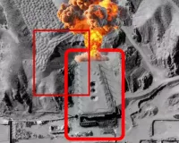 US B-2 ने ईरान के तालेघन-2 पर GBU-57 बंकर बस्टर गिराए? सैटेलाइट तस्वीरों में दिखे 3 गड्ढे