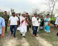 Sahebganj news: झामुमो नेता ने असम चुनाव में हेमंत सोरेन की सभा की तैयारियों का लिया जायजा