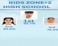 Hazaribagh News: किड्स जोन स्कूल का शानदार रिजल्ट, छात्रों ने किया कमाल