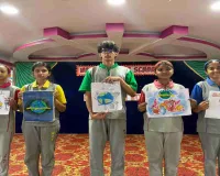 Koderma News: मॉडर्न पब्लिक स्कूल में विश्व कला दिवस पर चित्रकला प्रतियोगिता का भव्य आयोजन