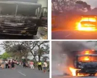 Sahebganj News: शॉर्ट सर्किट से हाइवा में लगी आग, चालक-उपचालक ने कूदकर बचाई जान