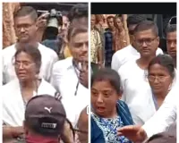 पानिहाटी में भाजपा प्रत्याशी रत्ना देवनाथ के खिलाफ ‘गो बैक’ के नारे, गाड़ी घेरकर किया विरोध