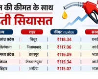 Petrol Price: 10 दिन में चौथी बढ़ोतरी के बाद सियासत गरम, जानें किस राज्य में सबसे महंगा पेट्रोल
