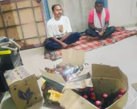 अवैध शराब कारोबार पर बड़ी कार्रवाई, छापेमारी में चार लोग गिरफ्तार