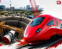 Mumbai-Ahmedabad Bullet Train: 350 टन का विशाल कटरहेड उतरा, भारत की पहली अंडरसी रेल सुरंग की ओर बड़ा कदम