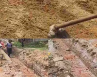 Dhanbad News: डॉक्टर पाड़ा में नाली निर्माण में अनियमितता का आरोप, स्थानीय लोगों ने जांच की उठाई मांग