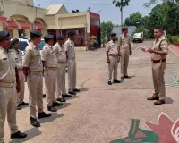 Dhanbad News: सुरक्षा व्यवस्था का डीएसपी ने लिया जायजा, जवानों को दिए सख्त निर्देश