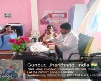 Pakur News: गणपुरा में आदि कर्म योगी अभियान के तहत स्वास्थ्य शिविर: ग्रामीणों की हुई सिकल सेल और बीपी-शुगर जांच