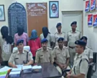 विजयपुर-मयुरझुटी रोड पर पुलिस की रेड, 52 ग्राम ब्राउन शुगर के साथ चार गिरफ्तार