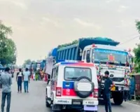 Pakur News: सिद्धो-कान्हू मोड़ पर आमकोना ग्रामीणों का चक्का जाम, थमा पहिया